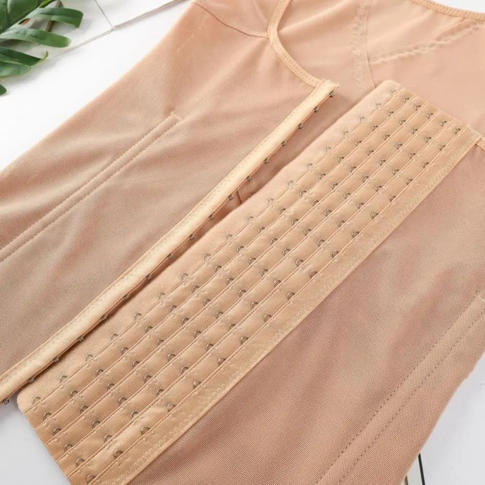 Mesh Slimming Body Shaper Plus Size Tummy Control Lace Trimmer Camisole Push Up Vest Thin Compression Shapewear Workout