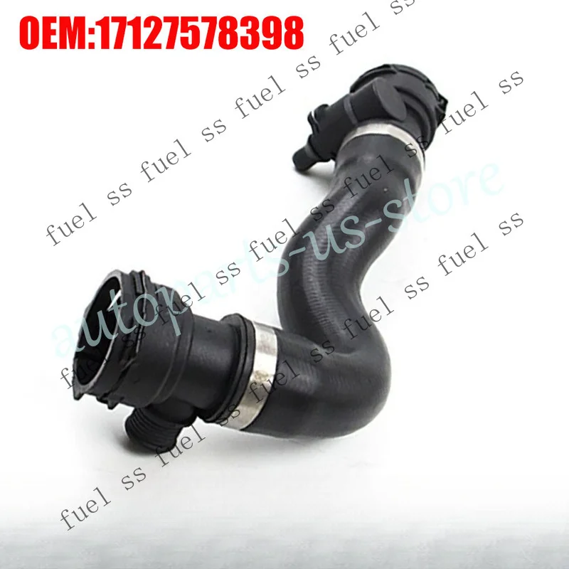 S+ Upper Hose Radiator Coolant Hose For BMW 7 Series F01 F02 F03 F04 17127578398