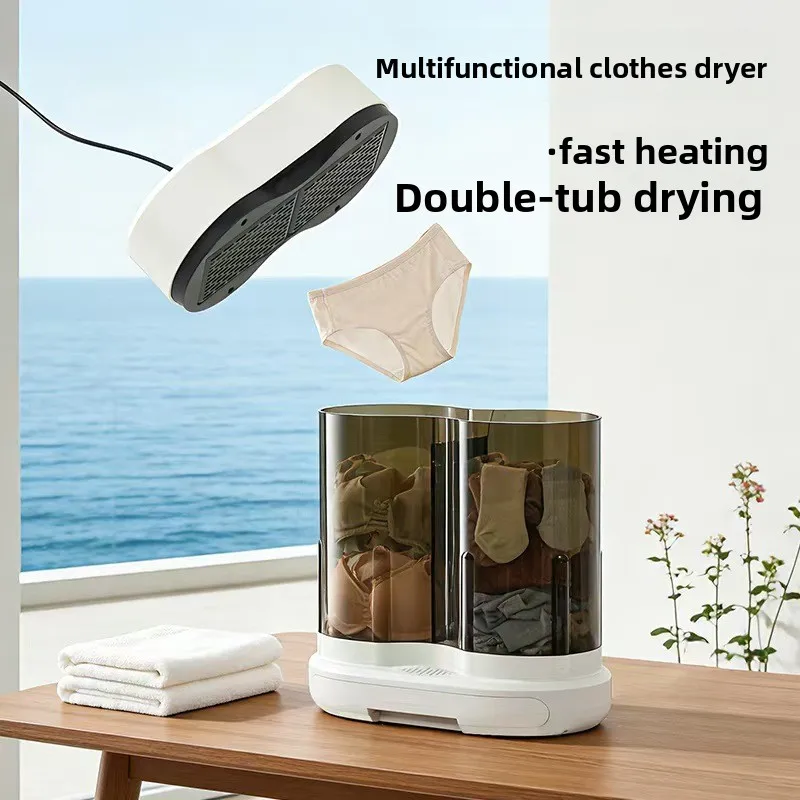 Multifunctional Clothes Dryer Hand Warmer 2 in 1 Portable Home Small Winter