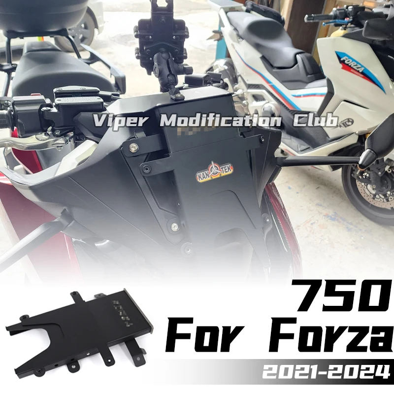 

For Honda Forza750 retrofit adjustable windshield stand Navigation stand expansion stand dashcam stand 2021 2022 2023 2024