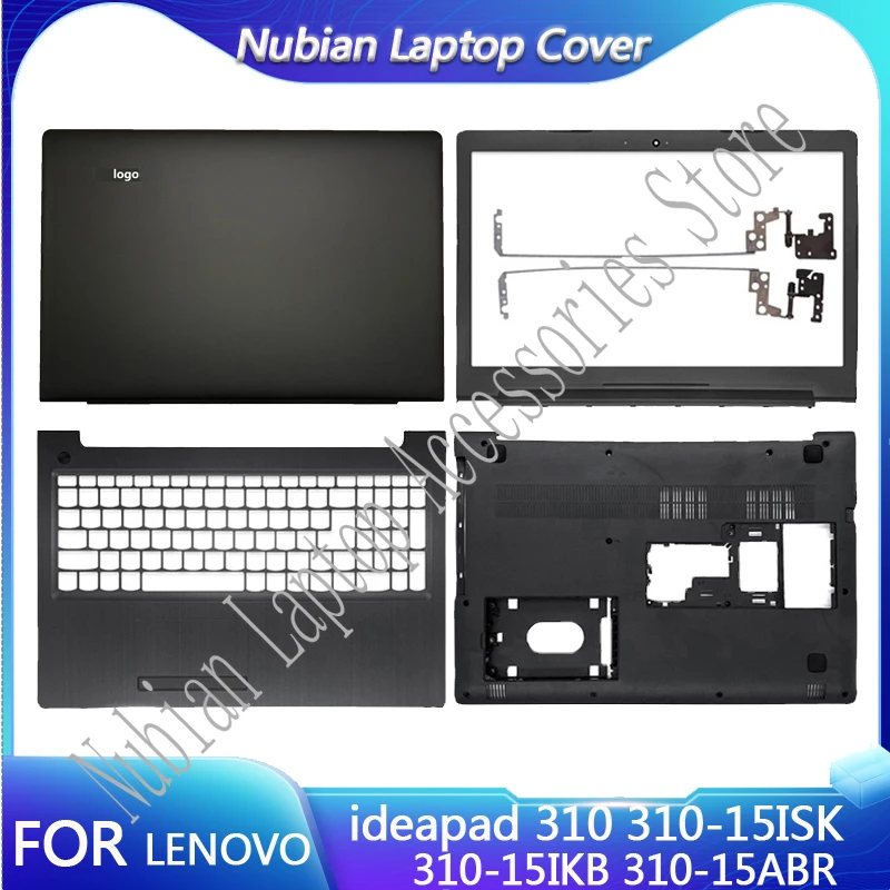 New Laptop case for Lenovo Ideapad 310 310-15 310-15ISK 310-15ABR LCD Back Cover Front Bezel Palmrest Bottom Case Hinges Top Lid