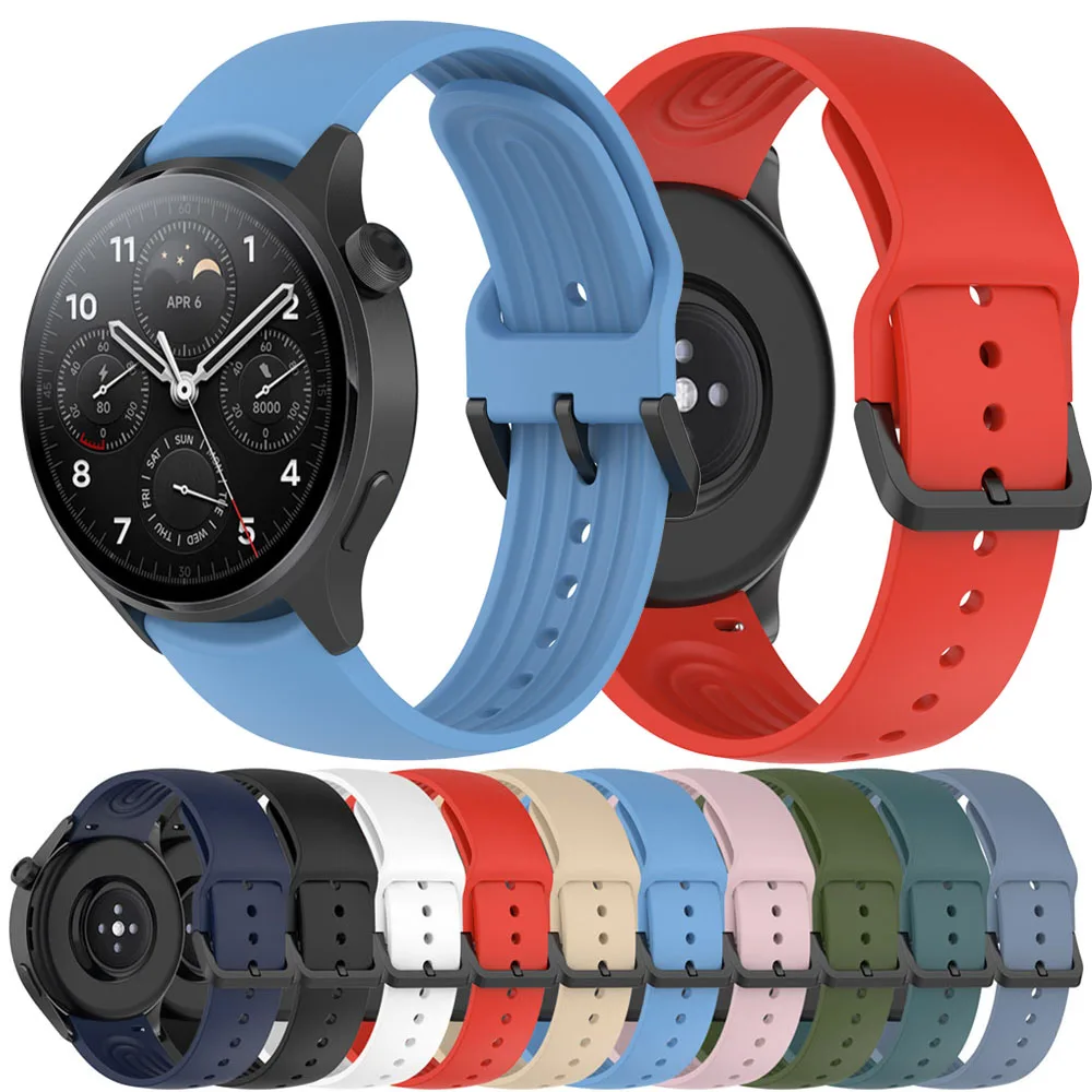 BEHUA สําหรับ Xiaomi นาฬิกา S1 Pro กีฬาซิลิโคน 22 มม.สายนาฬิกา Smartwatch สายรัดข้อมือสําหรับ Mi นาฬิกา S1 Pro