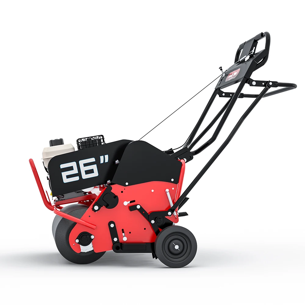 Self Propelled Lawn Aerator Tool Commercial Property Yard Garden Terrain Loosener Apparatus