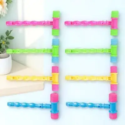 8 قطع من ألعاب مطرقة الموسيقى البلاستيكية للأطفال، مجموعة ألعاب مطرقة صغيرة، أدوات تعليمية للأطفال، مطرقة بلاستيكية رقيقة، هدية لعبة ممتعة للأطفال