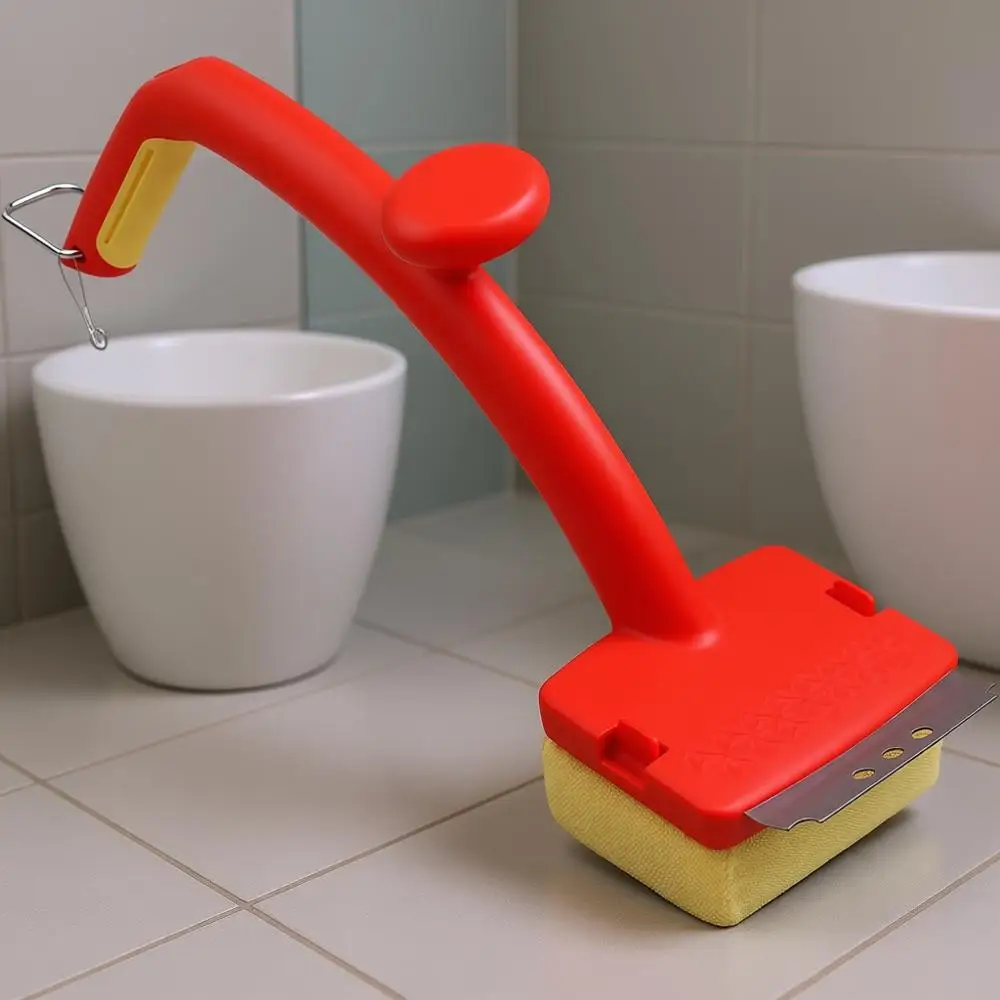 

Dual Handle BBQ Grill Brush with Replaceable Heads - Heat Resistant, Ideal for Cleaning Cast Iron and Stainless Steel Grates