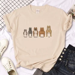 American Bully Tee women manga t-shirts female graphic y2k clothes