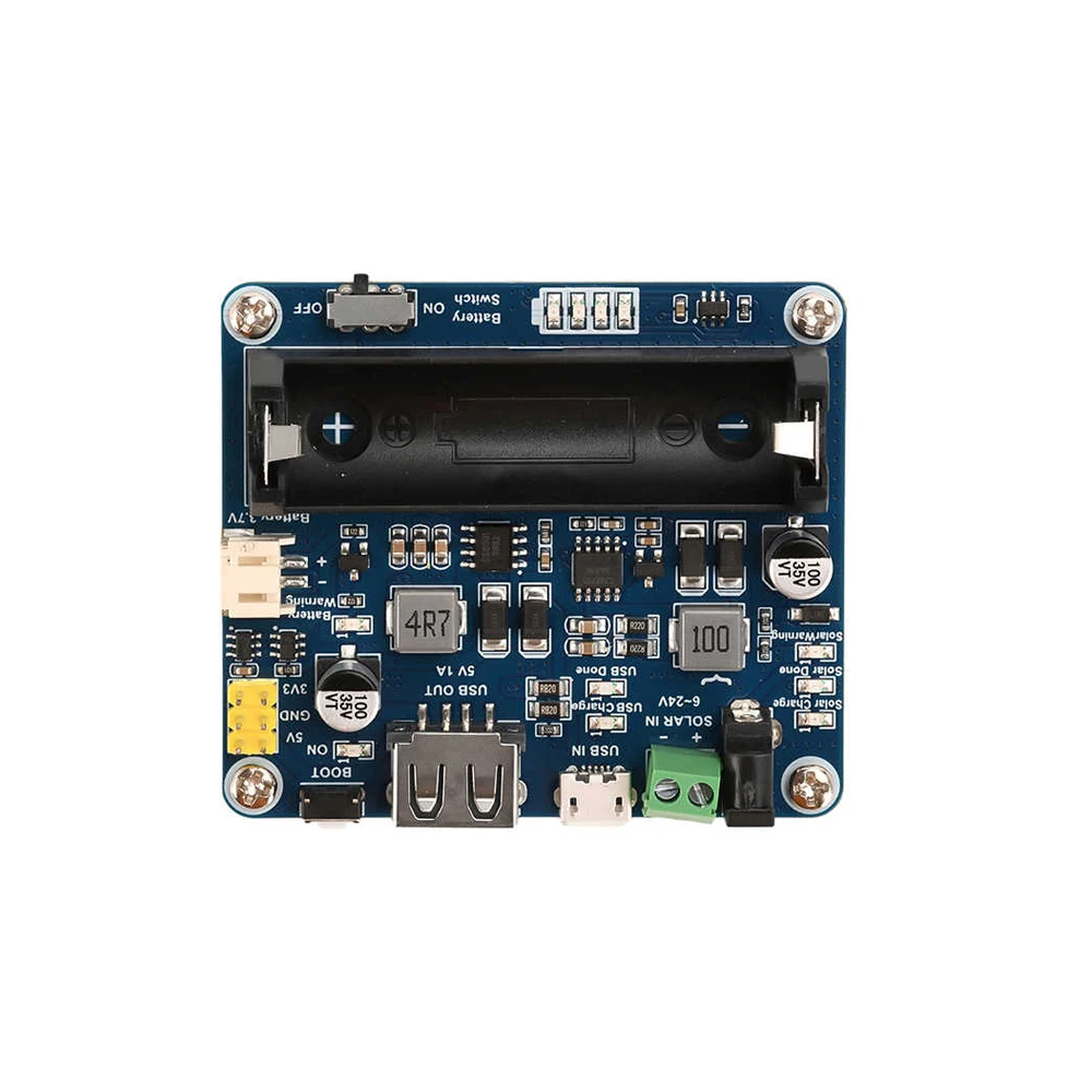 

Solar Power Management Module for 6V-24V Solar Panel Supports MPPT Function USB Connection Battery Charging Management Module