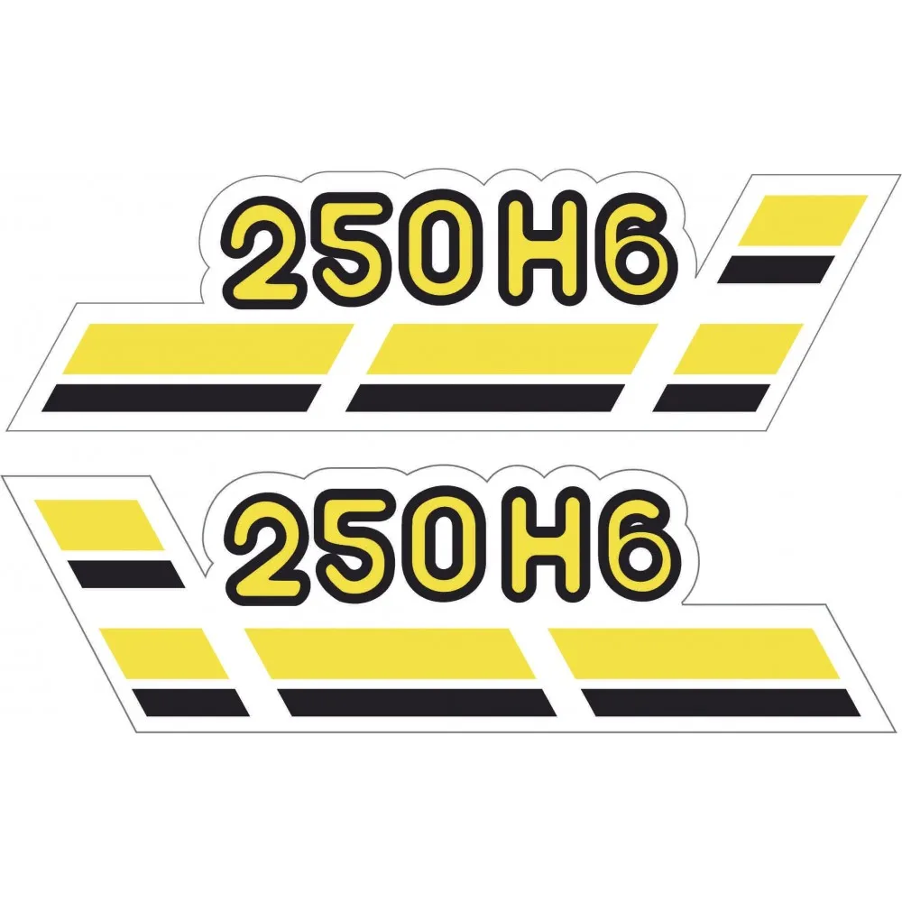 Side covers compatible stickers  Classic motorbike MONTESA Enduro 250 H6