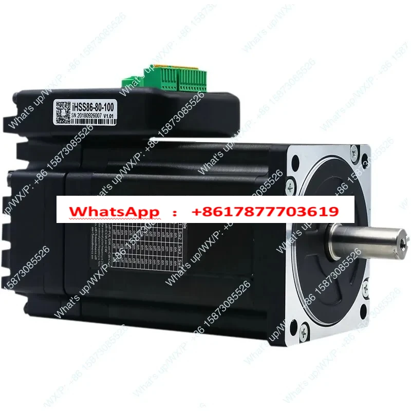 iHSS86-80-100 JMC Nema 34 9.5Nm DC60V Controlador de motor paso a paso de circuito cerrado integrado
