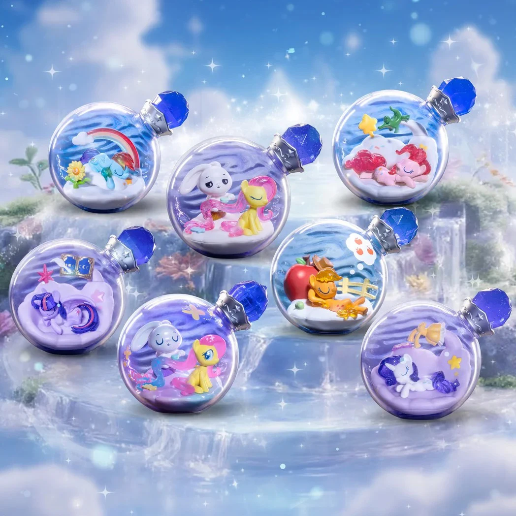 

Новая серия игрушек My Little Pony v2 Dream Magic Bottle Series, коллекционные фигурки в закрытой упаковке: Флаттершай, Твайлайт Спаркл, Пинки Пай. Подарок на день рождения для девочек.