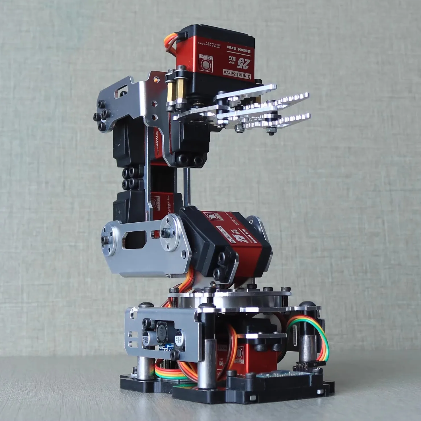 

Robotic arm, robotic arm DIY Arduino robotic arm kit, claw 624G