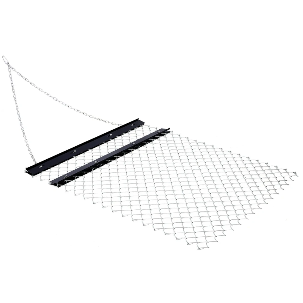 

ATV Drag Harrow 4'x5', Chain Harrow for Landscape Leveling or Sod Prepping, UTV Tractor Seed Harrow for Gravel Driveway, Field
