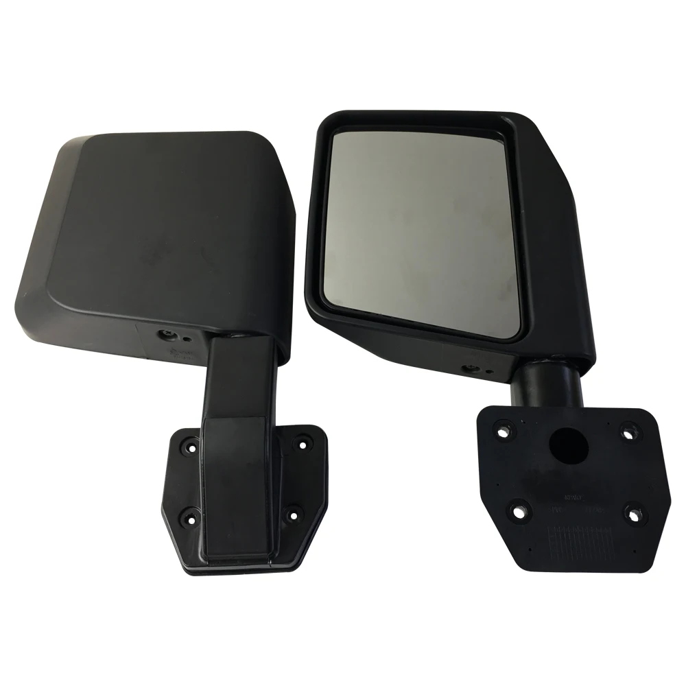 

A Pair of Rear-view Mirrors for the Jeep Wrangler JK 07-17 with Steel Doors; Plastic Construction,off-road 4x4 Accessories,J319
