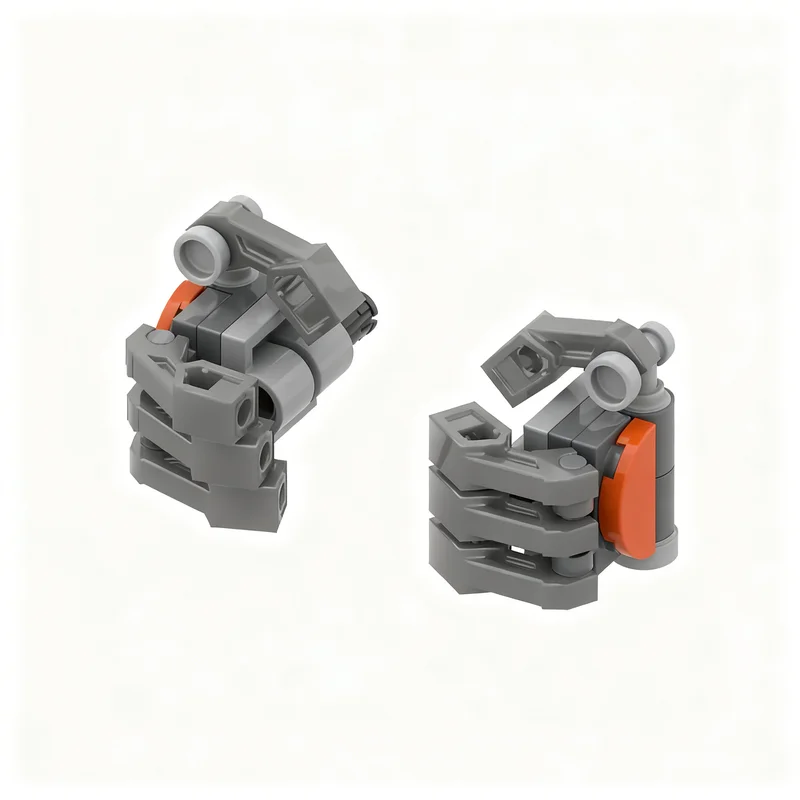 280pcs MOC Add-On Pack Mech Hands & Claws - Modification Space Model Building Blocks Christmas Gift Construction Toy Assemble