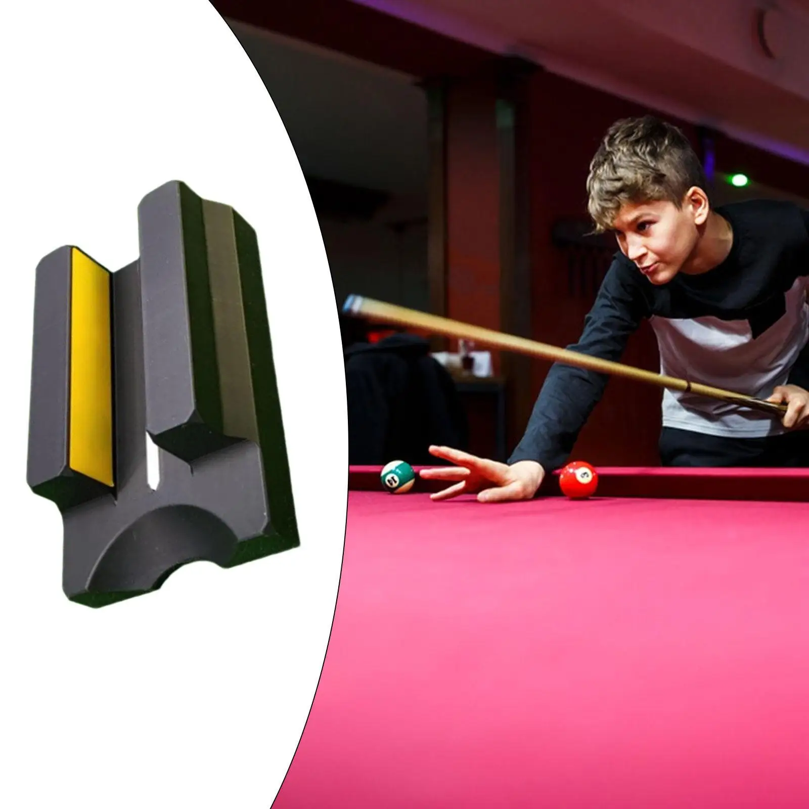 Billiards Stroke Trainer Snooker Helper Portable Pool Cue Practice Aid Basic