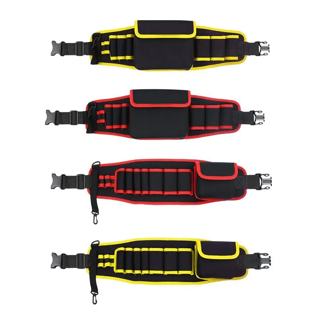 Sacos de ferramentas de espessamento de pano Oxford grande kit de ferramentas com cinto ajustável