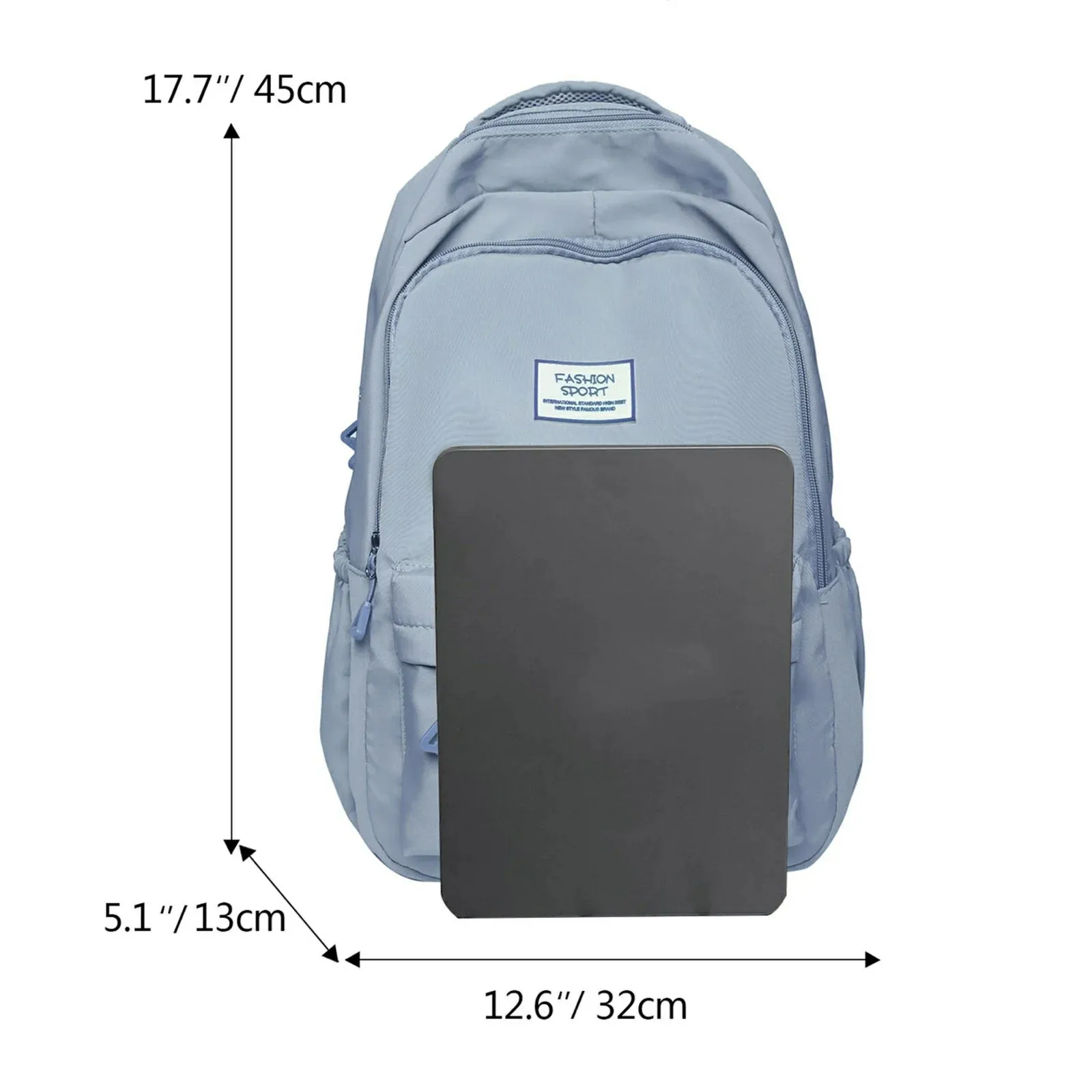 Schoolbag Male Junior High School Students High School Large Capacity College Students Middle School Students Teenage Girls Boys