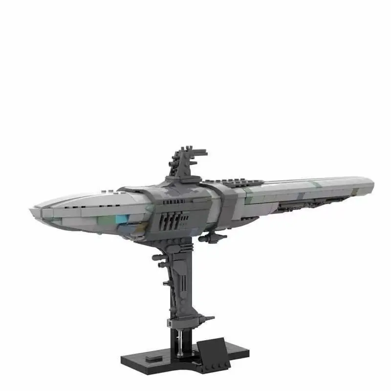 MOC 892PCS Space War MC75 Star Cruiser Medium Model Assembly Building Blocks Toys Children's Birthday Christmas Gifts