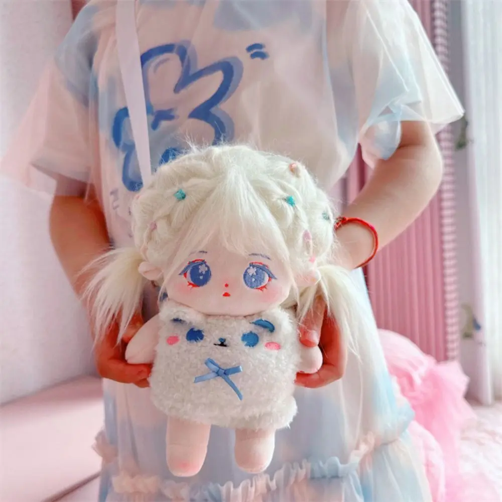 

20cm Doll Clothes Toy Doll Cloth Accessories Dress Up Cotton Doll Clothes Kawaii Cartoon No Attributes Dolls Clothes