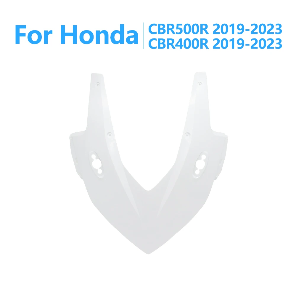 

For Honda CBR500R CBR400R 500R 400R 2019-2023 Motorcycle Front Headlight Cover Upper Fairing Cowl Head Neck Protector