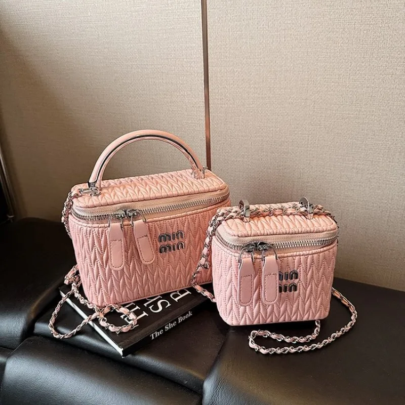 

Elegant Structured Diaper Bag Women's Bag One Shoulder Bookstore Browse Multi-Pocket Exquisite Portable Trendy Simple Versatile