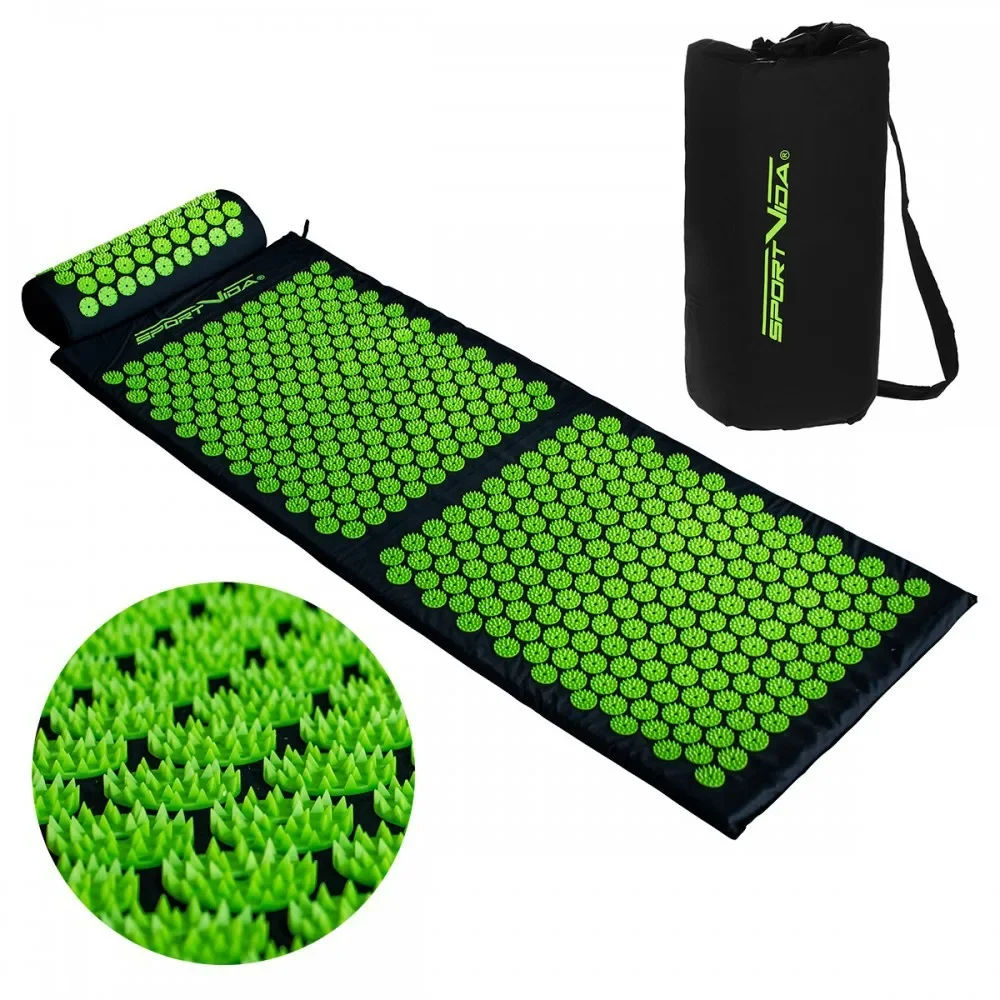 130*50*2,5 CM Lotus Blume Schwamm Akupressur Matte Set für Yoga Akupunkturpunkt Massage Mattierung