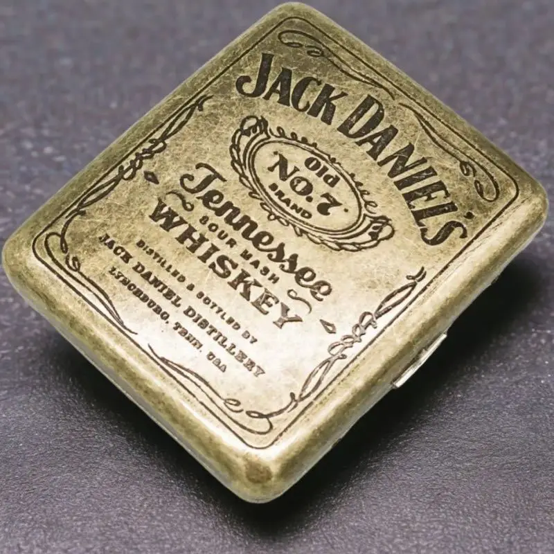 

Cigarette Case Men Pocket Cigarette Accessories Vintage Metal Cigarettes Case for 20 Pcs Male Gifts