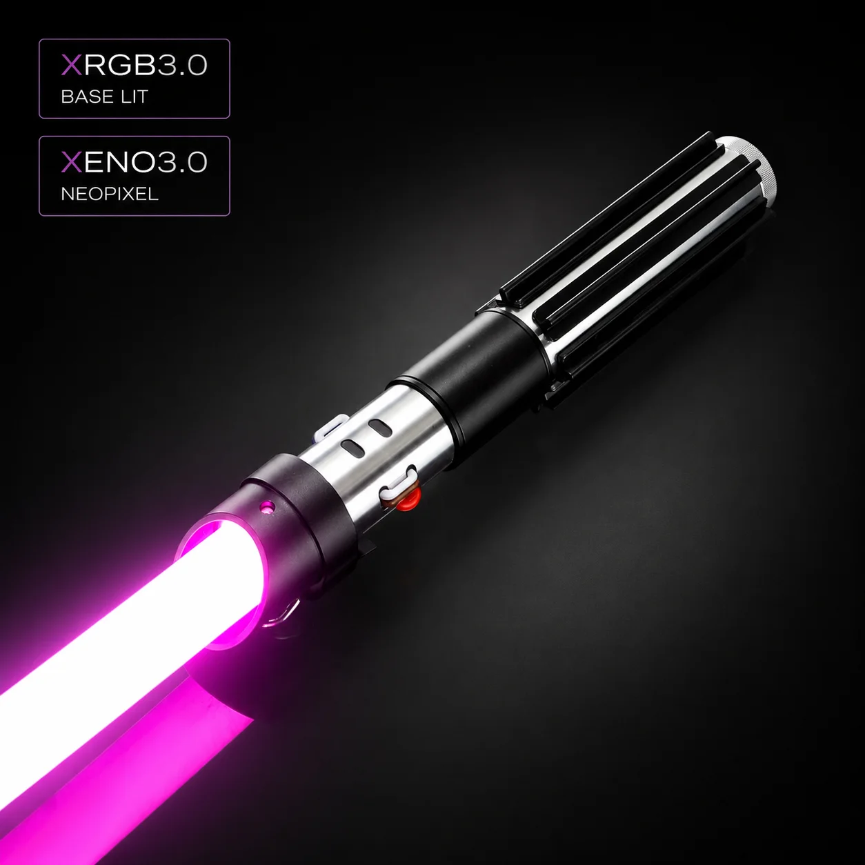 Vader Saber Dark Side Sith Lord Lightsaber Dueling Saber RGB/PIXEL view 2