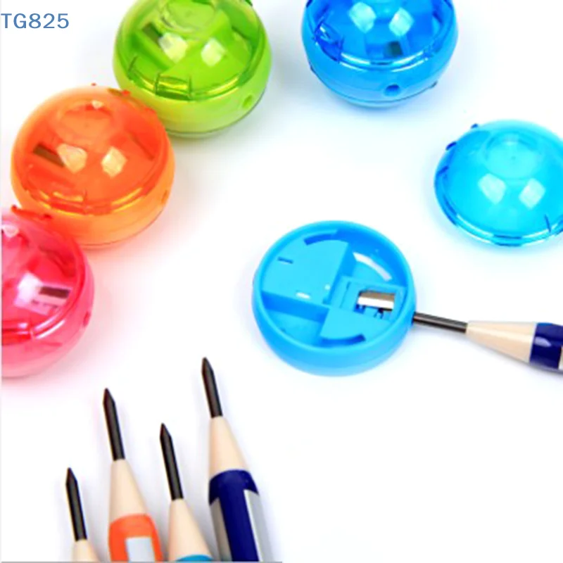 【AN】【SA】2pcs Cute Mini Pencil Lead Sharpener Double Hole School Office Supply Kids Gift