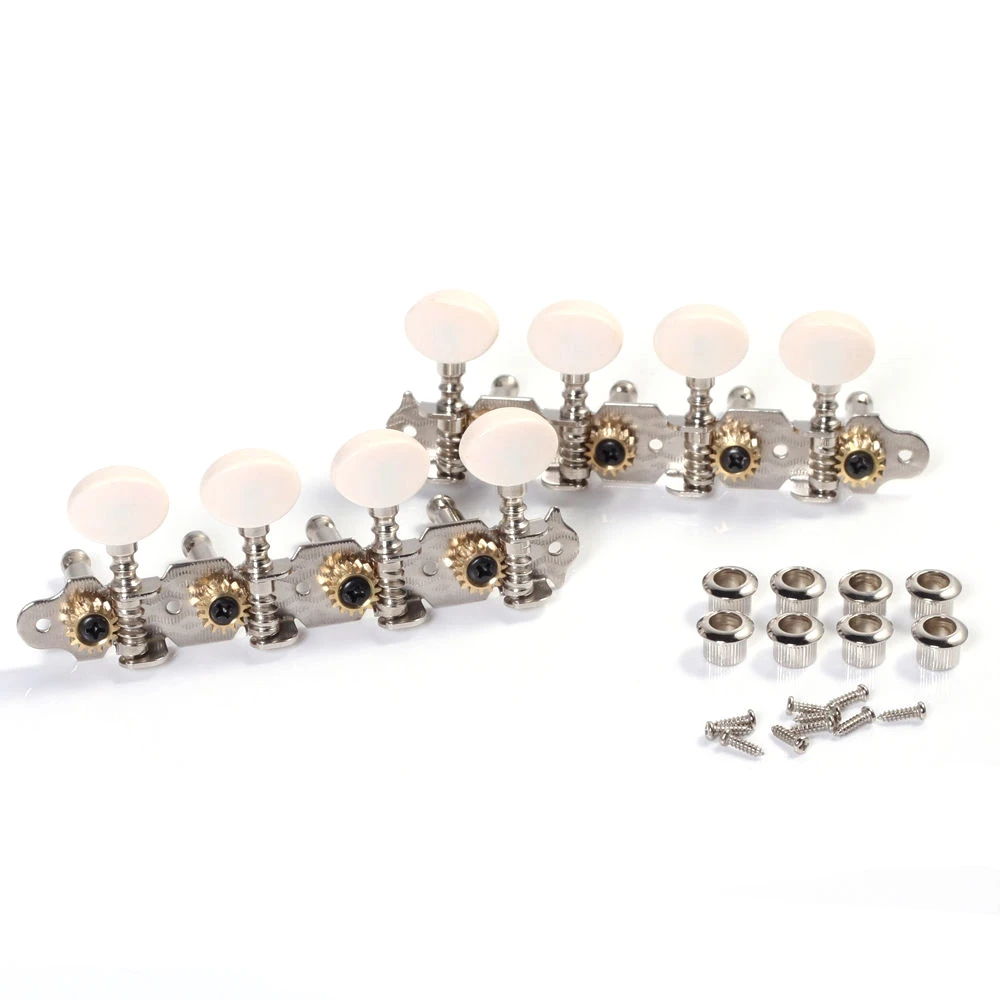 ABME New Mandolin String Tuning Pegs Machine Heads String Tuning L+R Pegs for Mandolin Instruments Accessory Part