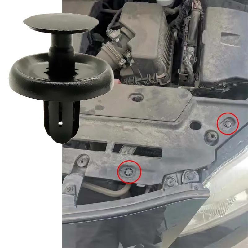 Zacisk pod pokrywę silnika do Toyota 4runner Avalon Camry Corolla Highlander Matrix Prius Rav4 Scion Sequoia Sienna Solara Tacoma