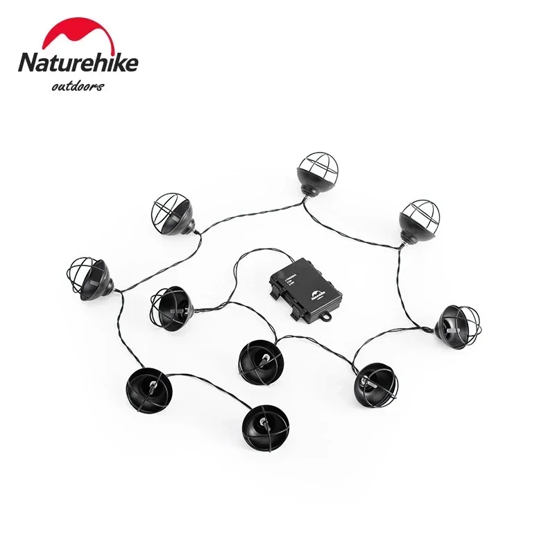 Naturehike Lichtslingers Buitententen Camping Sfeer Retro Verlichting Waterdicht Festoen Fee Licht Voor Tuinfeest Decor