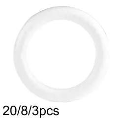Foam Wreath Rings Ornament Flower Arrangement Stylish Creative Desktop Foam Circles for Crafting Party Holiday DIY Craft Home