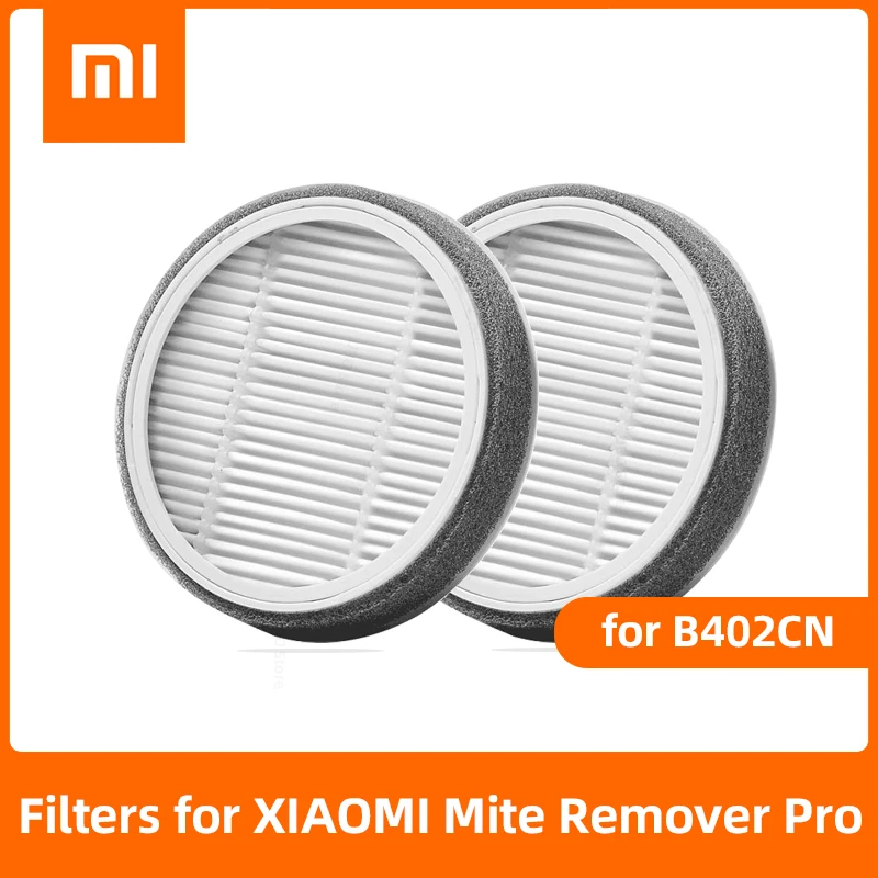 XIAOMI MIJIA Mite Removal Instrument Spare Parts Original Filters Replacements for MI Mite Vacuum Cleaner Pro B402CN