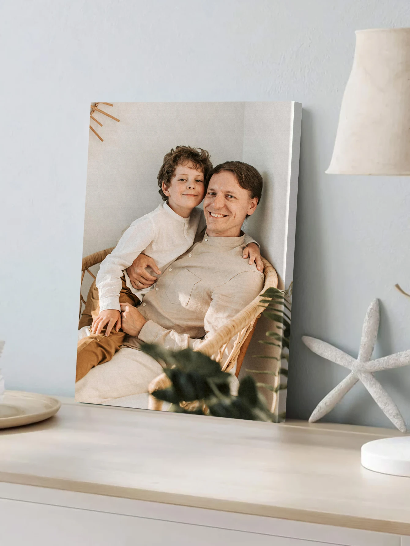 Personalized Canvas Printings for father's day/dad's present/husband birthday/wall art/easter decoration. image 5