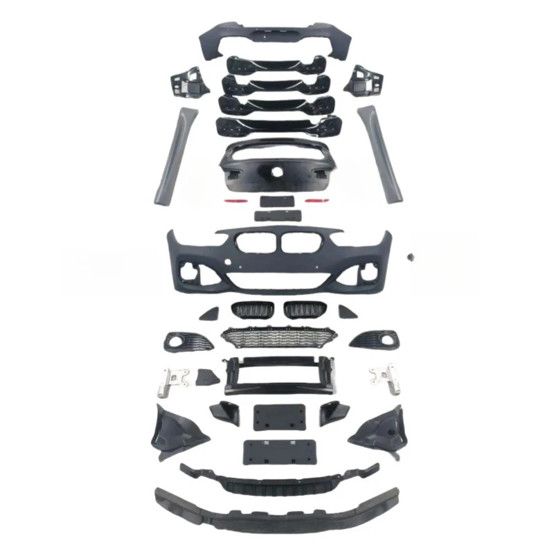 High Quality Old To New Conversion Body Kit Modified Bumper Grille Fit For 2 Series F20 Early Upgrade To Late Version
