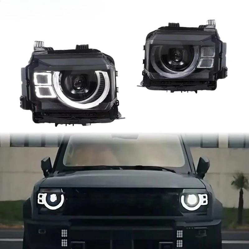For Traveler T2 Headlights 2024-2025 Upgrade Plug and Play Car LED Headlight DRL Head Lamp Modified Front Lamps for JETOUR