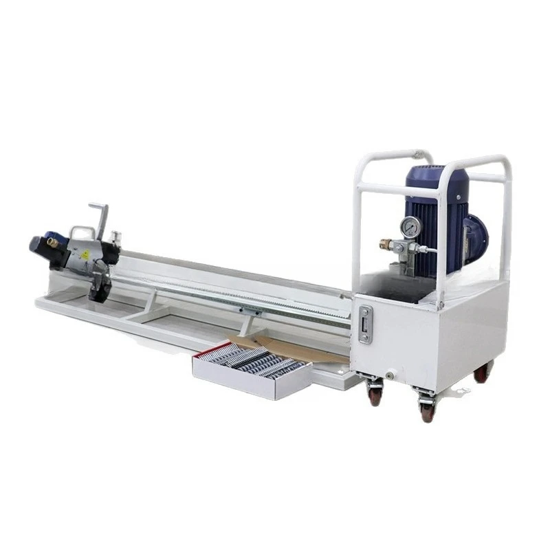 

Высокопрочная гидравлическая машина для крепления шахтных лент с комплектом пряжек для лент