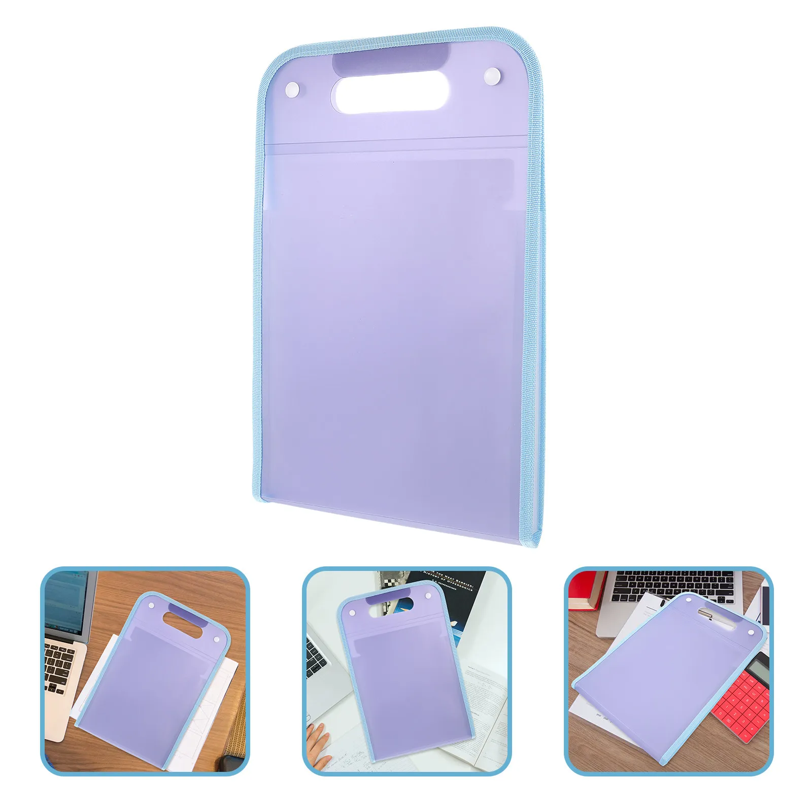 

Accordion File Folder Expanding Multi-Layer Large Capacity Document Organizer Portable Office School Travel File Storage Bag
