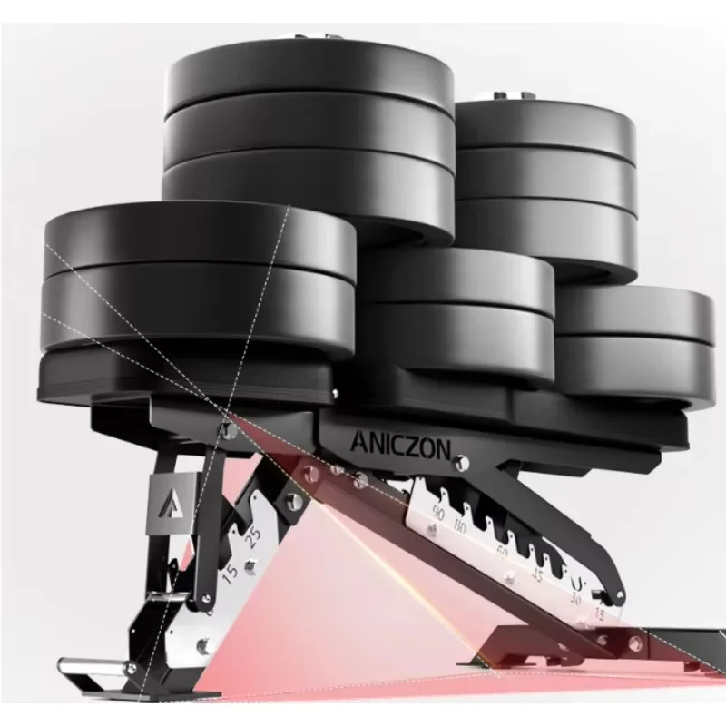 مقعد متعدد الوظائف لغرفة اللياقة البدنية الجديدة لعام 2025 - مقعد قابل للتعديل على طراز احترافي لصالة الألعاب الرياضية التجارية للتدريب المكثف