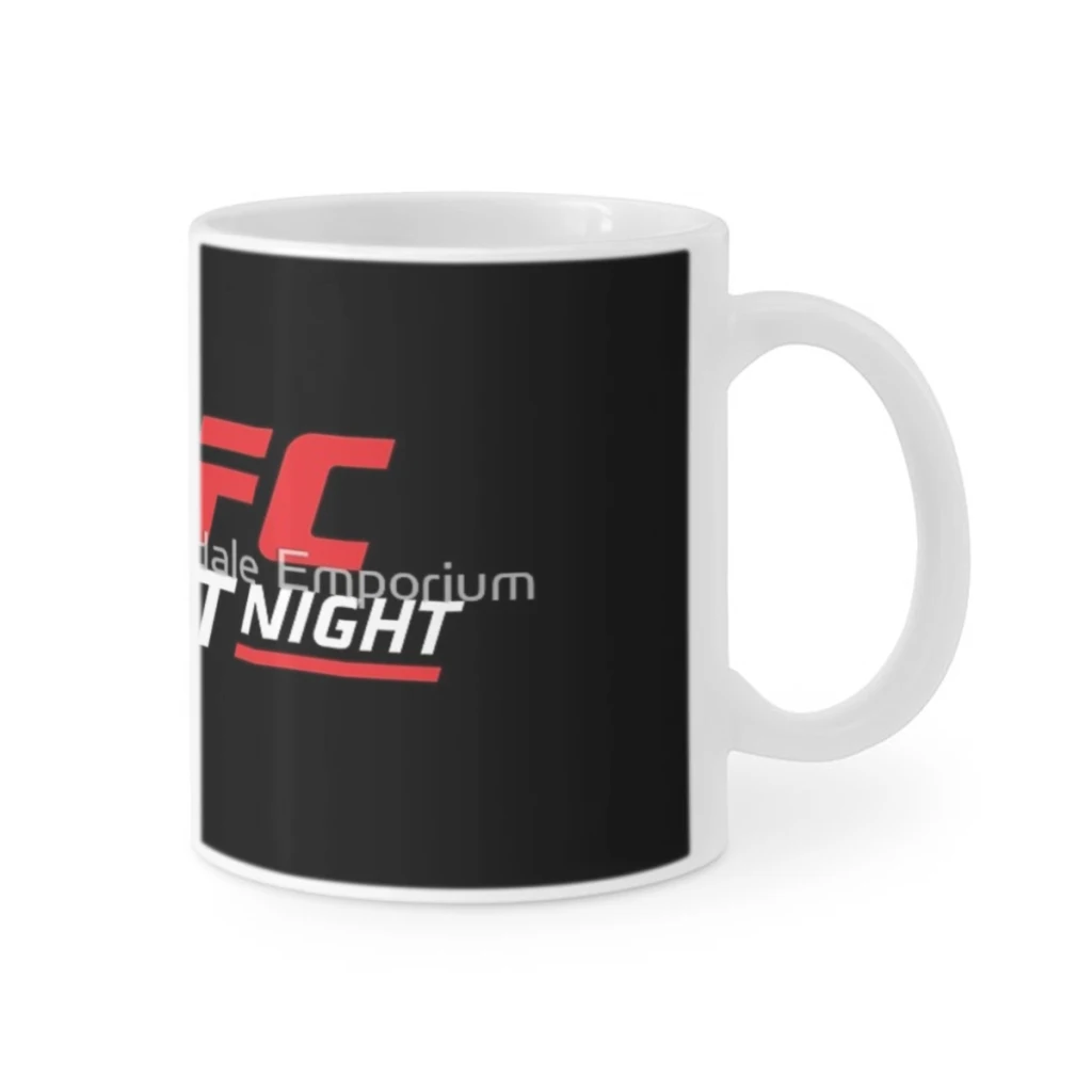 

UFC Fight Night Coffee Coffee Milk Cup Mocha Cat Panda Bear Couple Christmas Mug Kawaii Cups Original Mugs 11oz