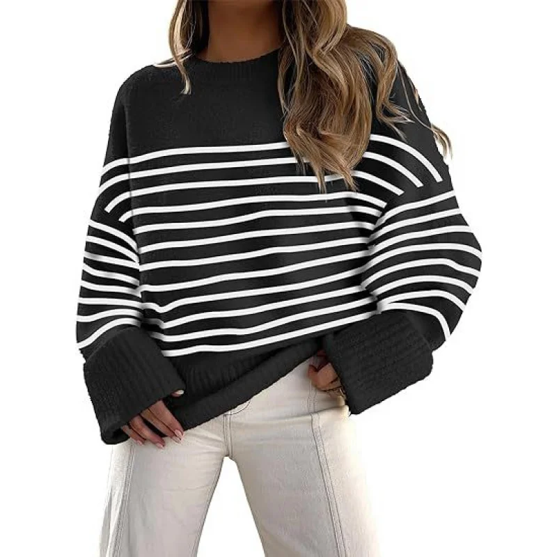 Long-sleeve pullover knitwear Autumn/winter  women's clothes Casual jacket