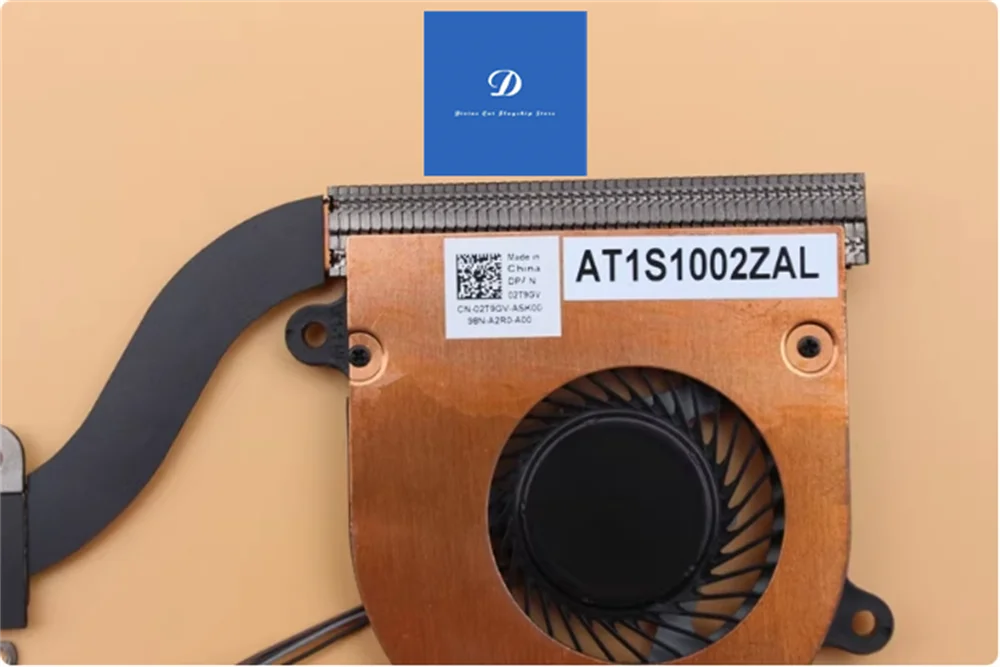 FOR Dell Latitude 7480 7490 P73G 02T9GV Fan Heat Sink