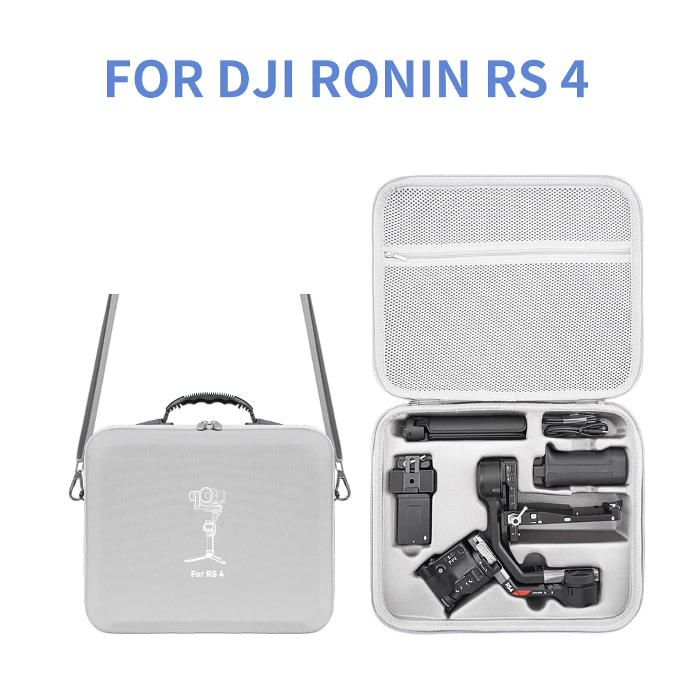 

Shoulder Bag for DJI Ronin RS 4 Storage Case Gimbal Stabilizer Accessories Handbag RS4 Suitcase Hardshell Anti-fall Carrying Box