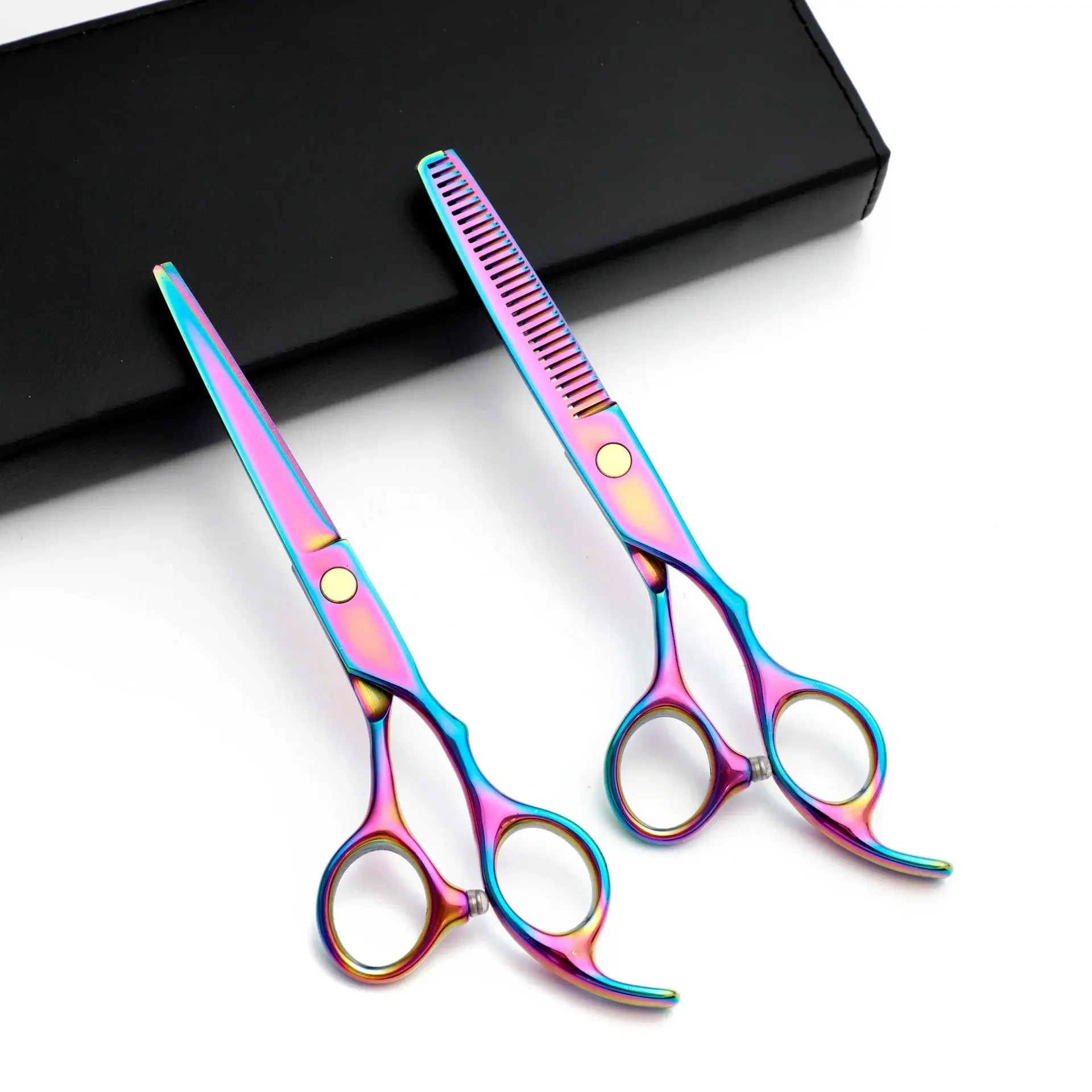 Professional hairdressing scissors barber accesories Hair Thinning Cut Metal Scissors Tooth Shears Styling Tool cutting scissors