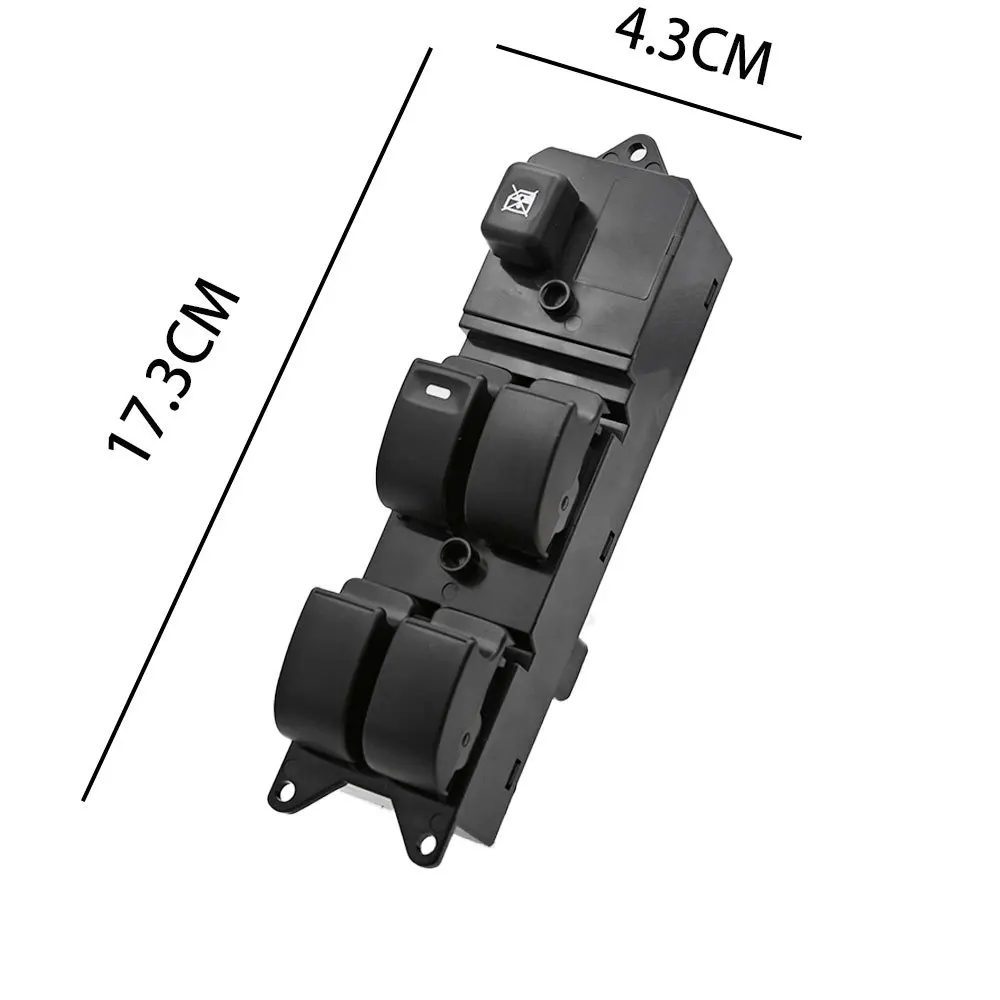 Power Window Master Control Switch MR587942 For Mitsubishi Pajero Montero III L200 Triton Lancer 2000-2015 LHD Driver Side
