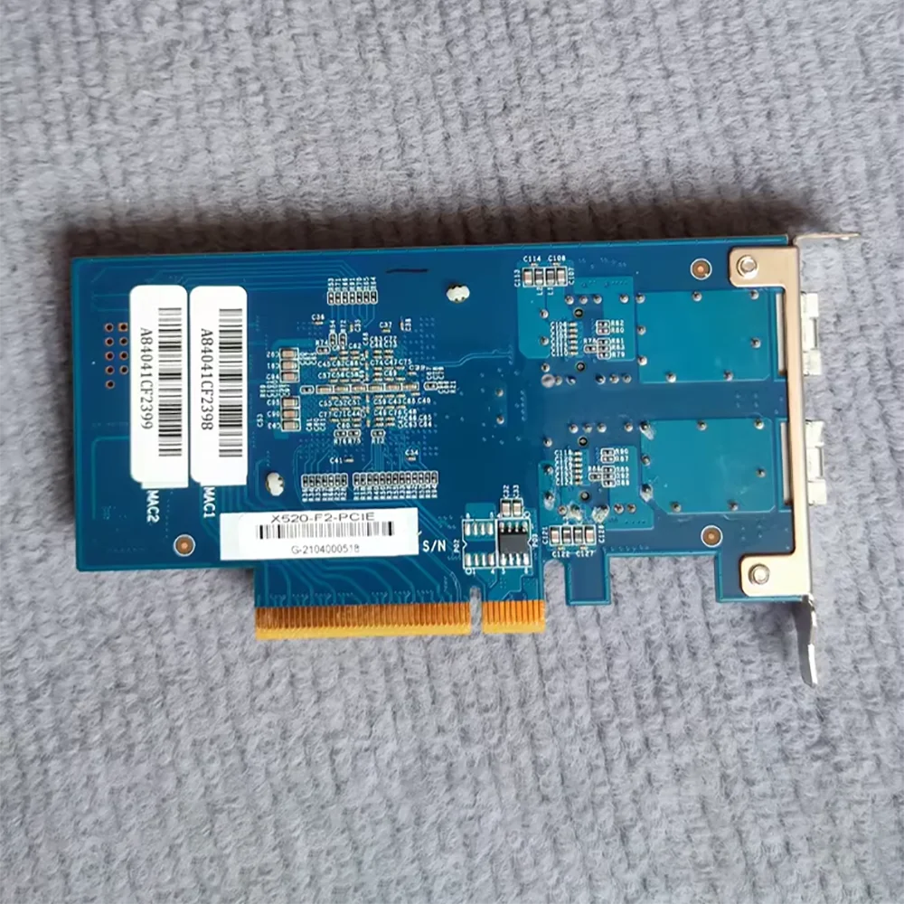 Double Electrical Ports  10 Gigabit net-work card X520-F2-PCIE