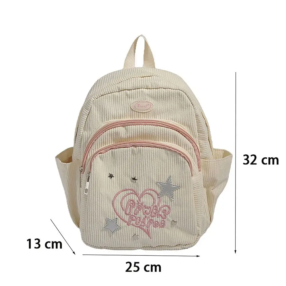 Mochila escolar de veludo de grande capacidade, alça ajustável, mochila resistente, almofada traseira respirável, bolsa de ombro para crianças, moda