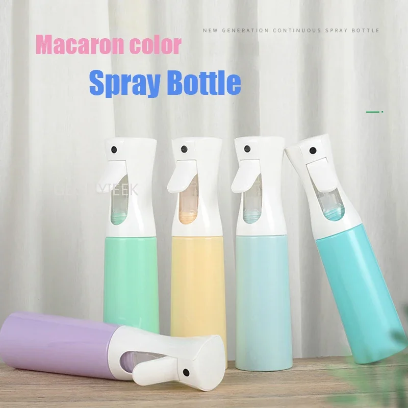 Candy colors 300ML Hairdressing Longer Spray Can Empty Refillable Mist Bottle Salon Barber Hair Tools Water Sprayer Beauty