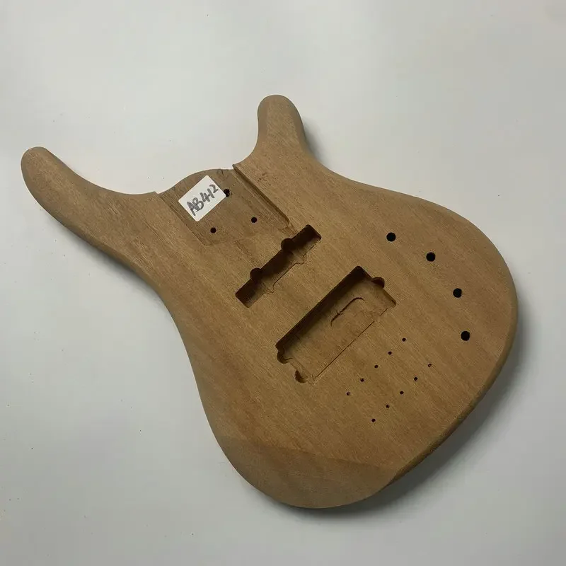 

AB412 5-струнный корпус электрического бас-гитары, незавершенные активные звукосниматели, правая рука, детали для гитары «сделай сам», сменные аксессуары для бас-гитары, натуральные